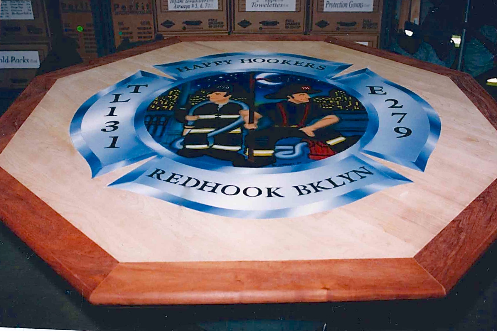 Engine 279 / Ladder 131 — Happy Hookers Table