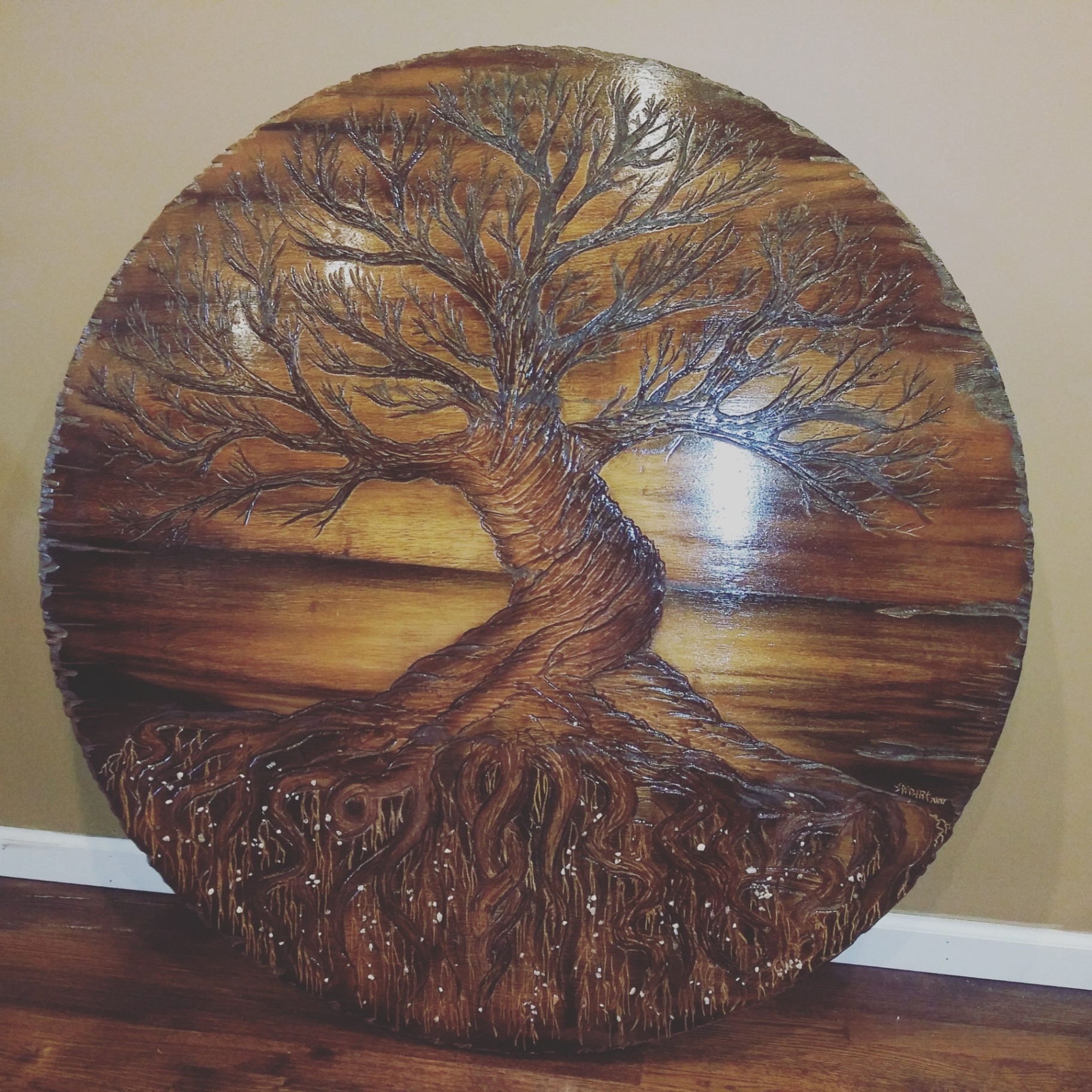 Tree of Life — Carved Woodwork