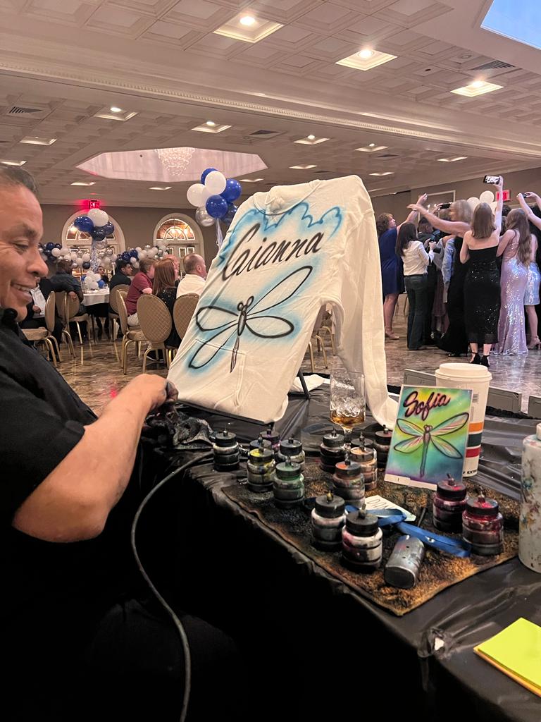Live Airbrush Event — Sweet 16