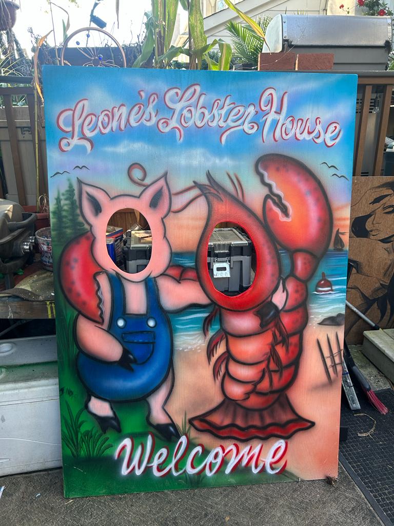 Leone's Lobster House — Photo Booth Cutout