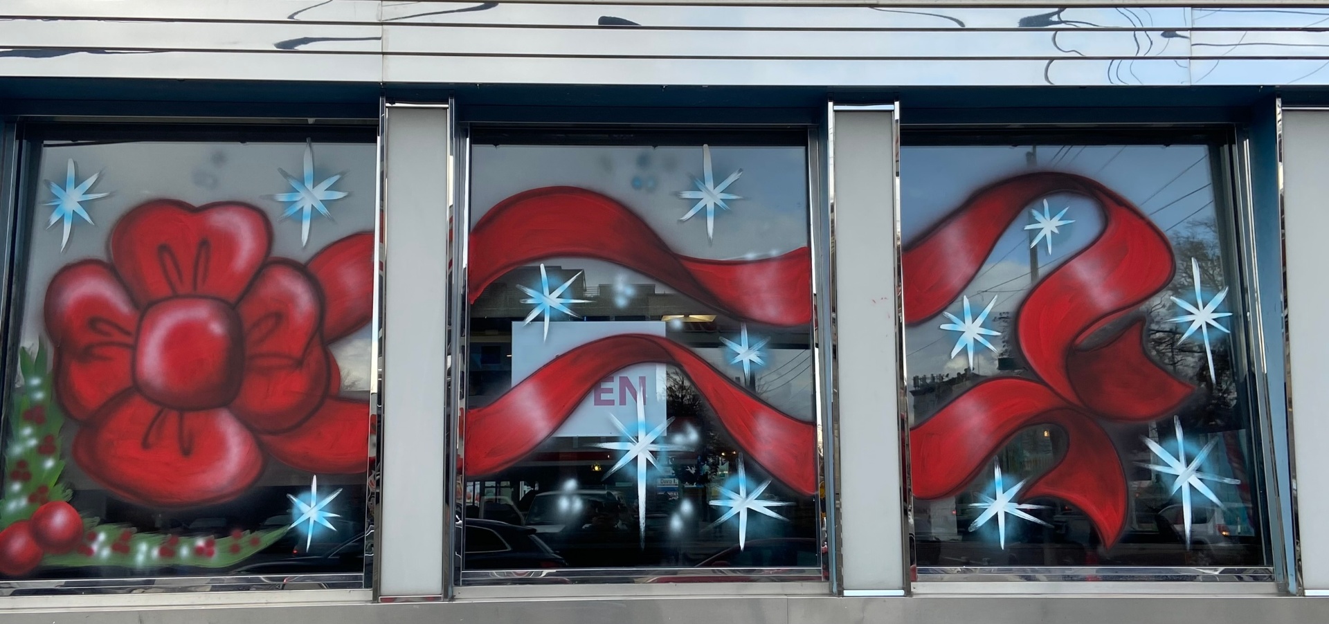 Atlantic Diner — Holiday Windows