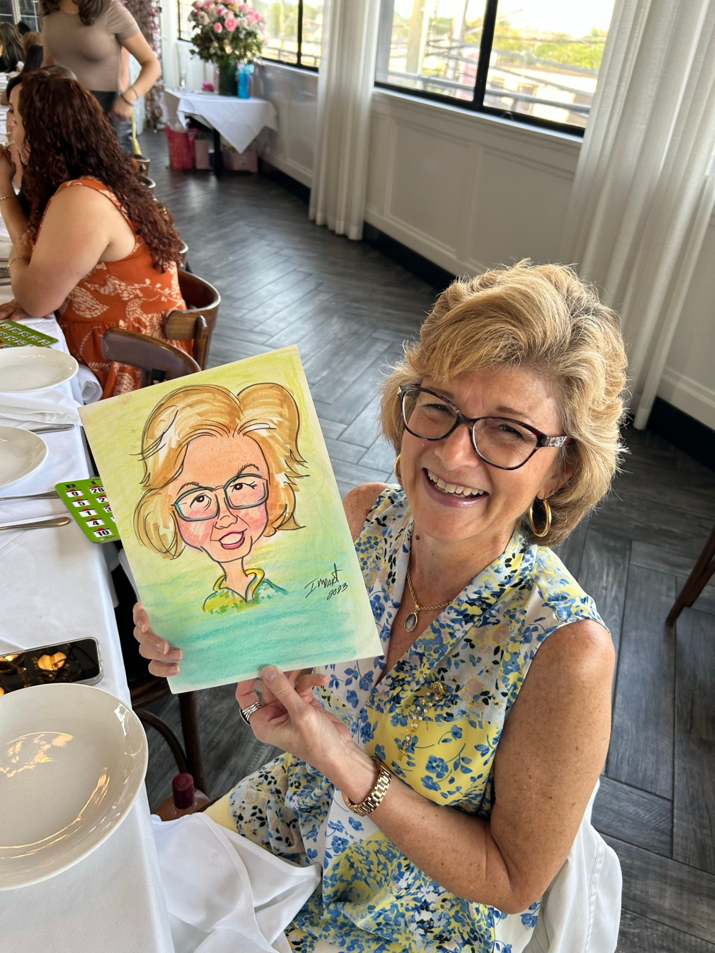 Live Caricature — Sunshine Smile